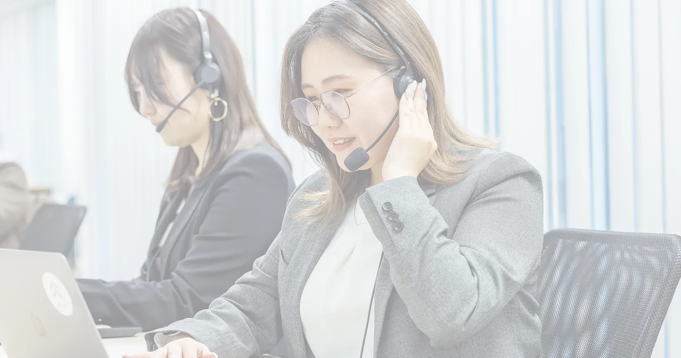 facingメンバーが業務をしている様子