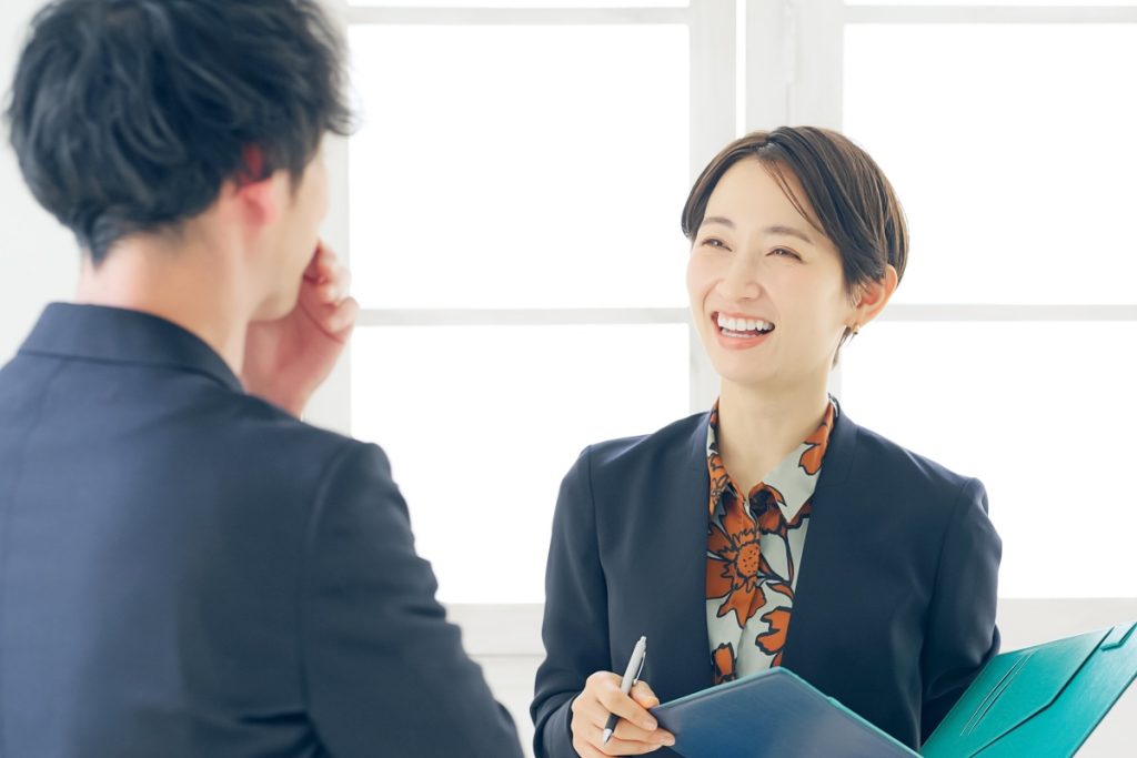 人材派遣営業の1日のスケジュール画像