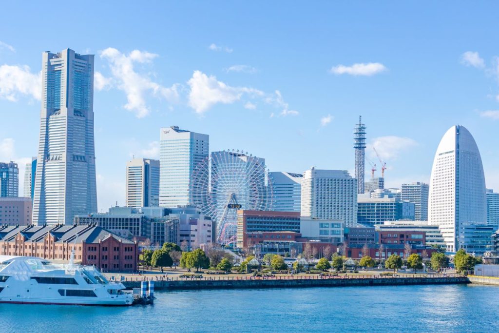 横浜駅、新横浜駅、みなとみらい駅、管内駅などの主要駅がある神奈川県横浜市の画像